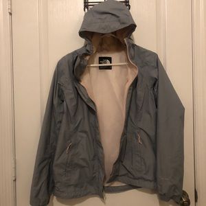 NorthFace Women’s Rain Jacket - gray/pink - Small